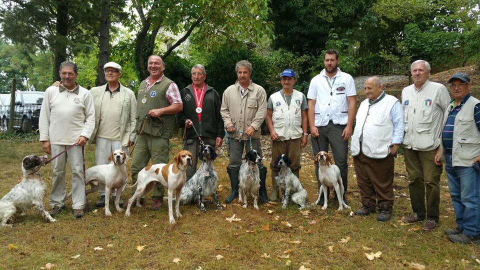 cinofilia: Campionato Italiano "Assoluti" per cani da ferma e da cerca