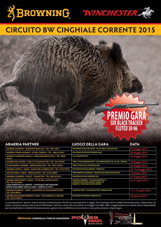 Cinghiale corrente 2015 locandina Cinghiale corrente 2015 locandina