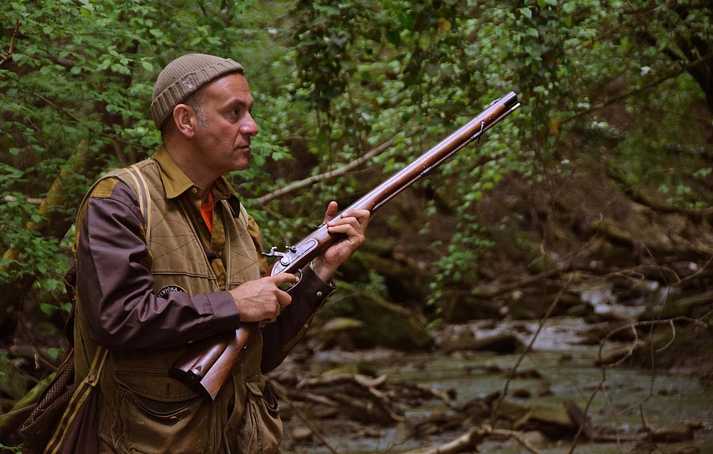 A caccia con il fucile rigato ad avancarica A caccia con il fucile rigato ad avancarica