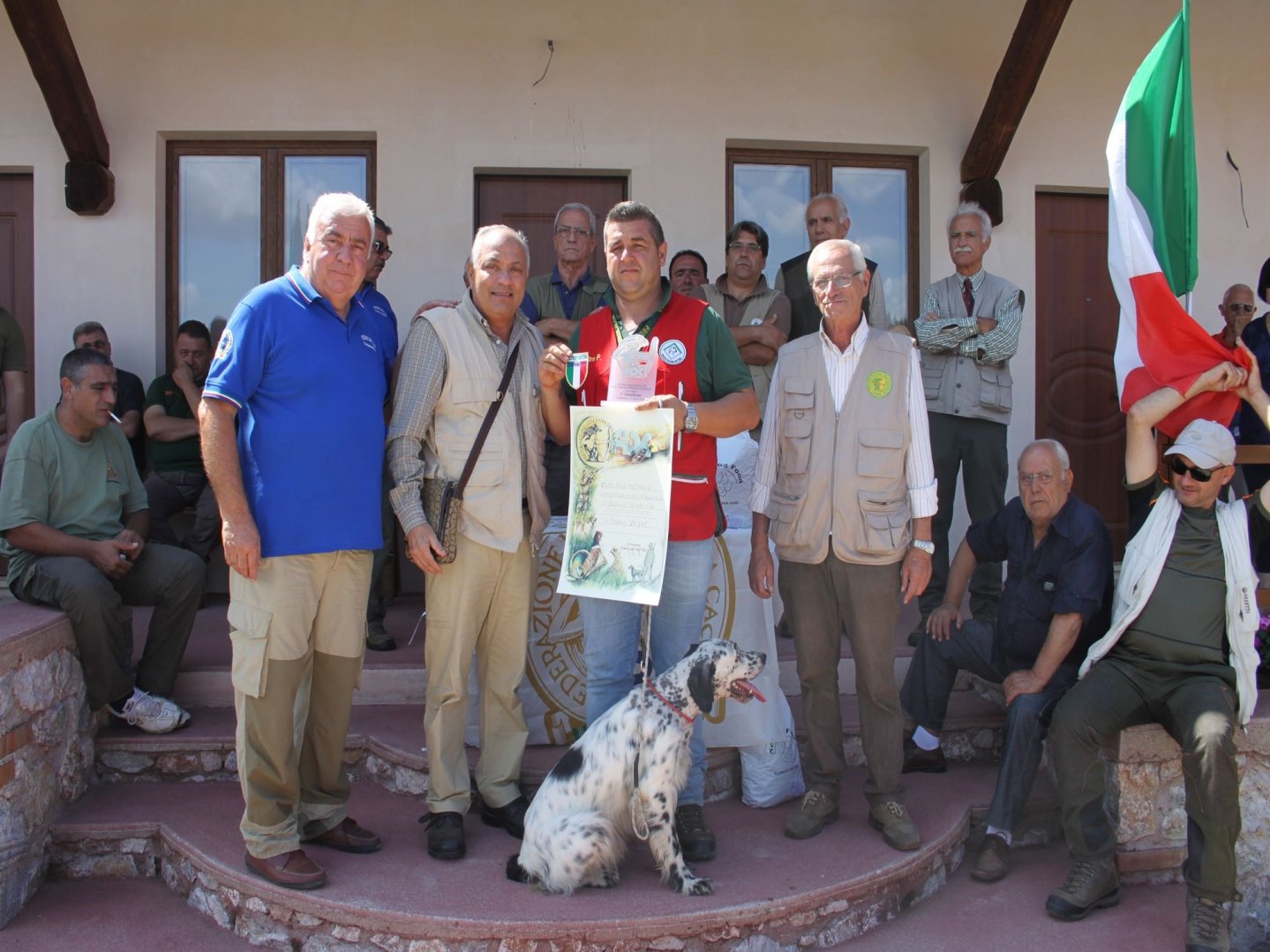 Finale coppa Italia per cani da ferma in Calabria premiazione coppa Italia per cani da ferma
