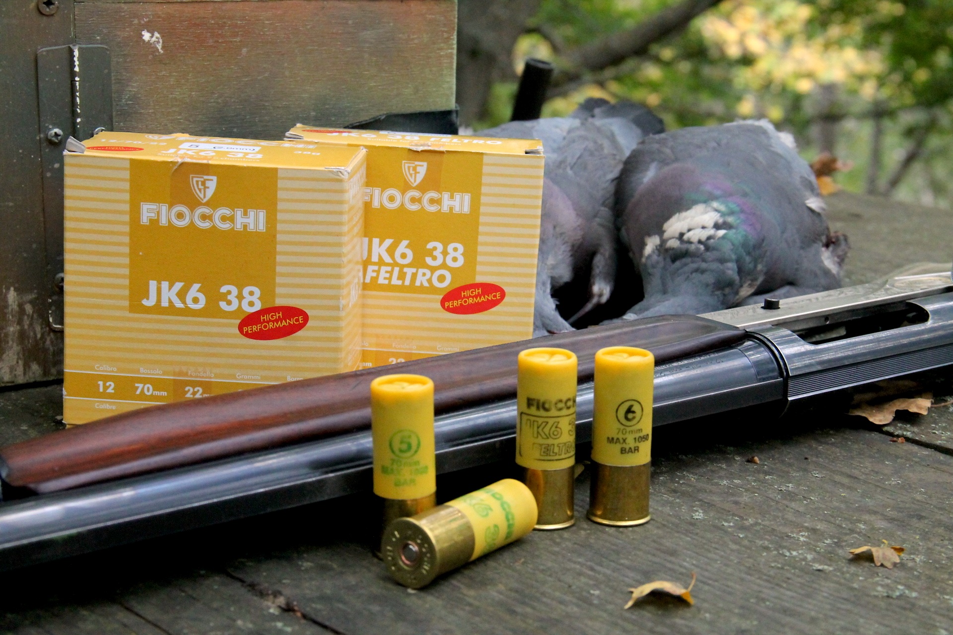 caccia-ai-colombacci: Caccia ai colombacci dal palco con Fiocchi JK6 38