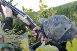 Cacciatore con fucile