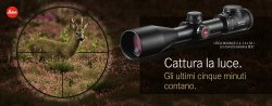 Leica: concorso fotografico su capriolo Cannocchiale Leica Magnus 2.4-16x56