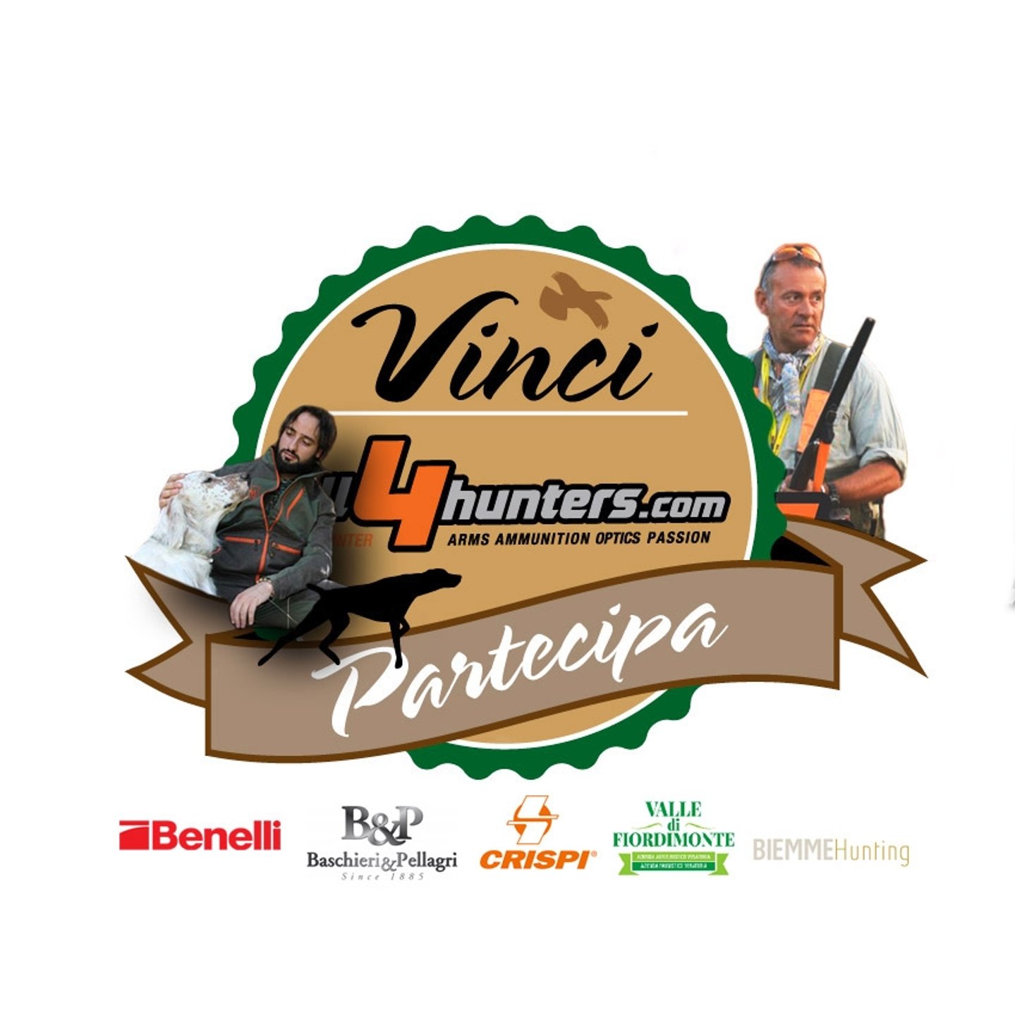 Vinci all4hunters: condividi con noi la tua passione per la caccia! il team all4hunters