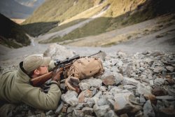 Gunpedia unità di misura cacciatore in posizione di tiro