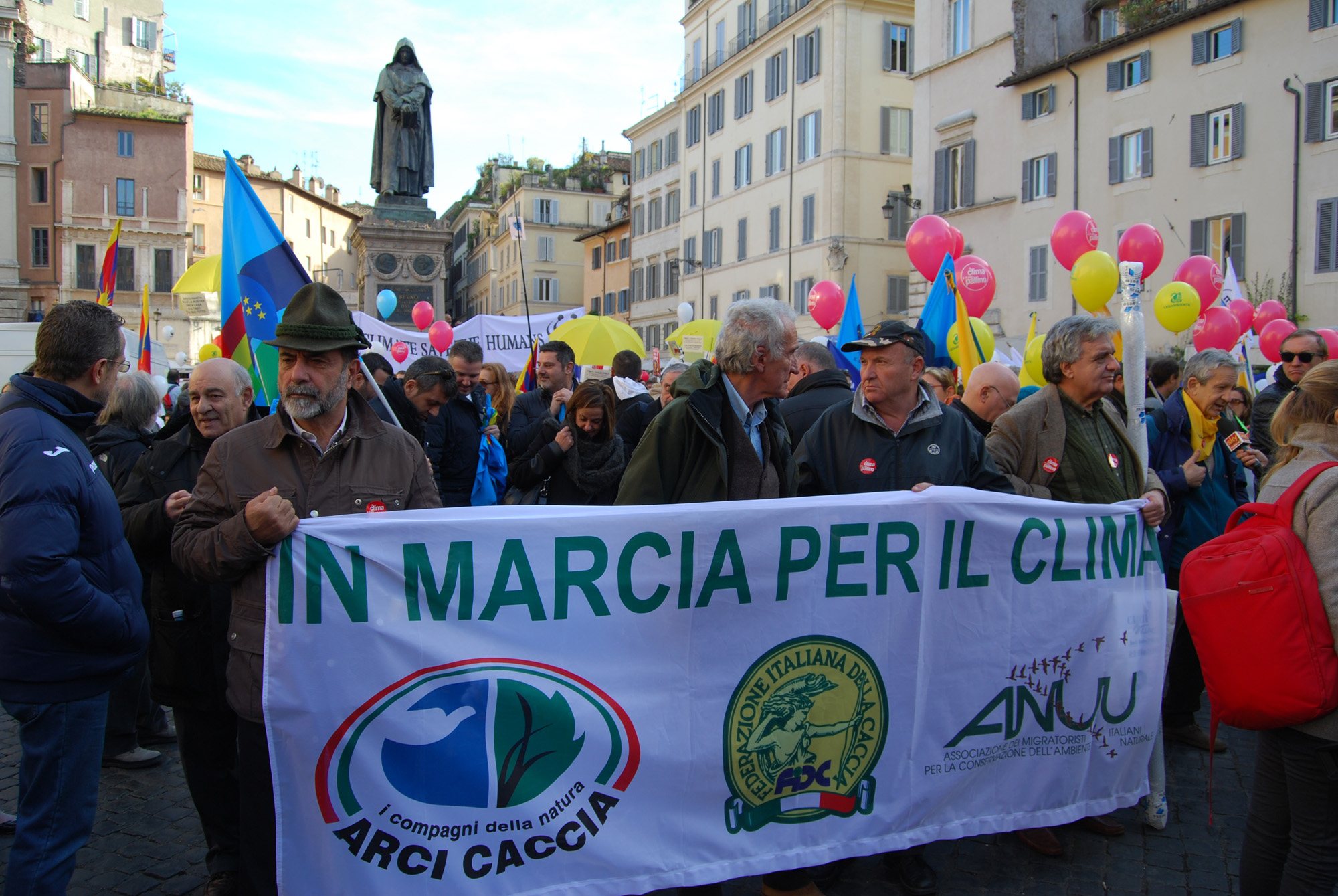 associazioni-venatorie: I cacciatori in marcia per il clima