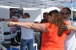 Nuovo successo per il Game Fair 2016 Al Game Fair è possibile mettersi alla prova anche con prove di tiro con fionda