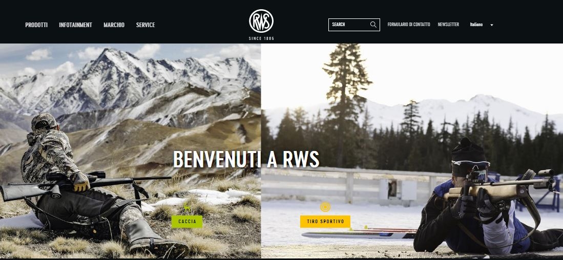 rws-ammunition: RWS rinnova la sua presenza in Internet. Nuovo look virtuale per il noto produttore di cartucce tedesco.