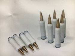 Cartuccia 277TVCM calibro 6,8 mm con bossolo in polimero al MILIPOL 2019