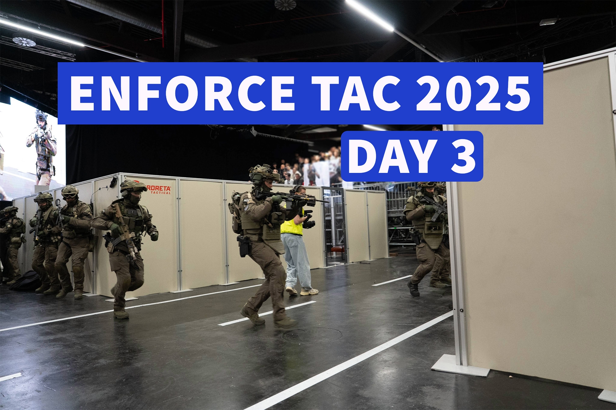 enforce-tac: Il terzo giorno di EnforceTac 2025 a Norimberga. La prossima edizione si svolgerà dal 23 al 25 marzo 2026 enforce-tac: Il terzo giorno di EnforceTac 2025 a Norimberga. La prossima edizione si svolgerà dal 23 al 25 marzo 2026