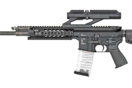 Fucile d'assalto Rheinmetall/Steyr Mannlicher RS556 lato sinistro