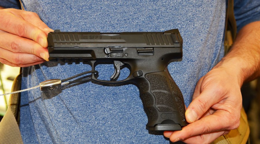 Heckler & Koch: nuovi prodotti a Enforce Tac 2017 Heckler & Koch Pistola SFP9
