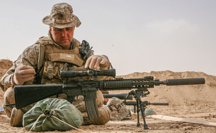 Mark 12 designated marksman