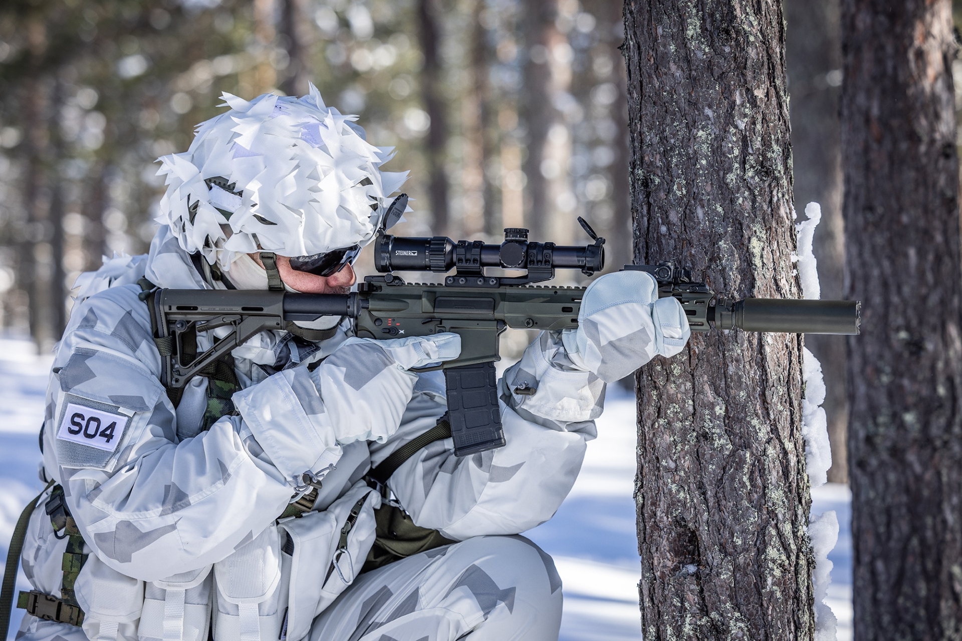 sako: Sako ARG: fucile d'assalto Arctic Rifle Generation, basato sull'AR-15 per l'uso in condizioni artiche sako: Sako ARG: fucile d'assalto Arctic Rifle Generation, basato sull'AR-15 per l'uso in condizioni artiche