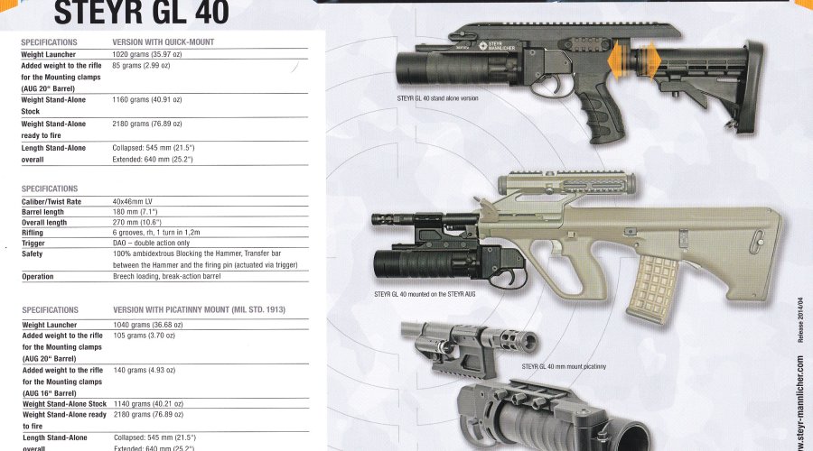 Steyr Mannlicher GL-40 Steyr Mannlicher GL-40