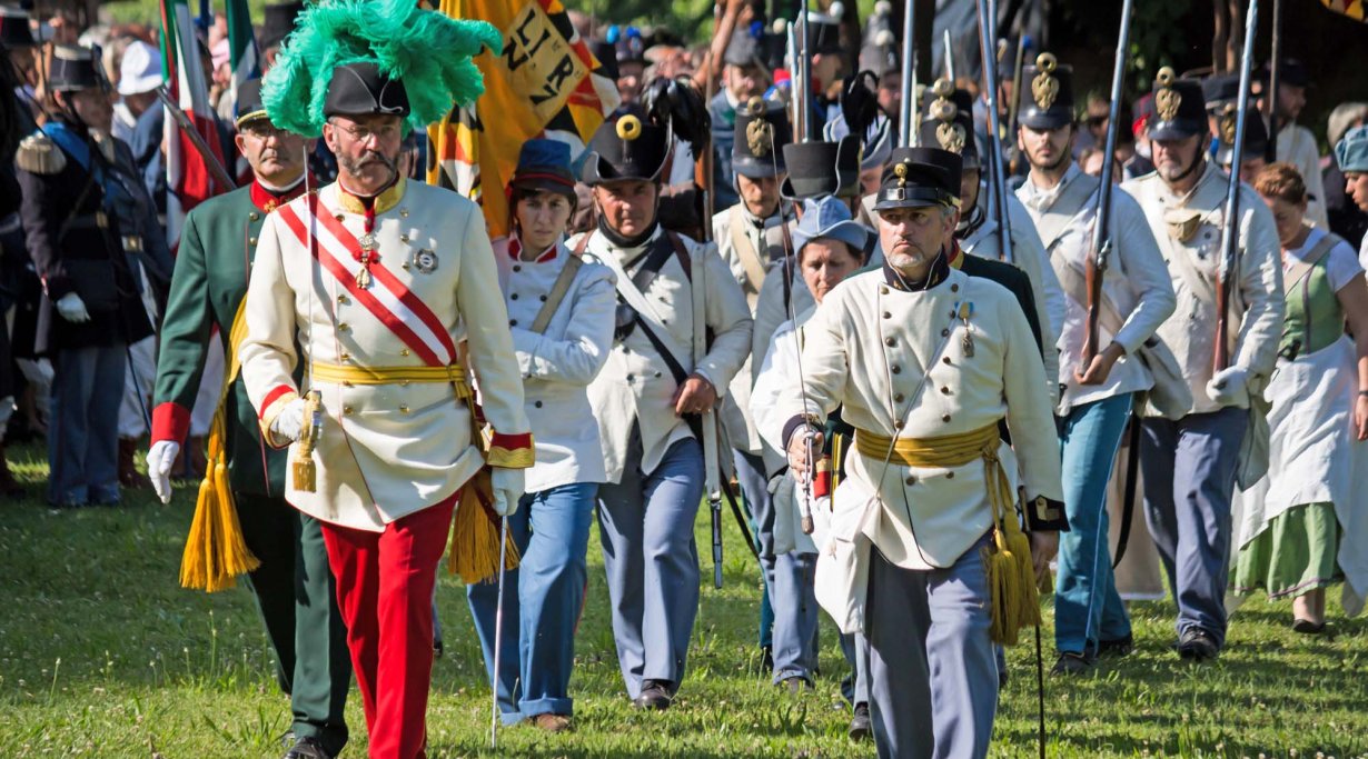 Rievocazione storica. La battaglia di Solferino nel suo 156° anniversario