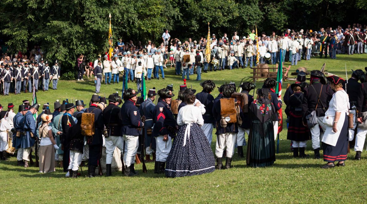 Rievocazione storica. La battaglia di Solferino nel suo 156° anniversario