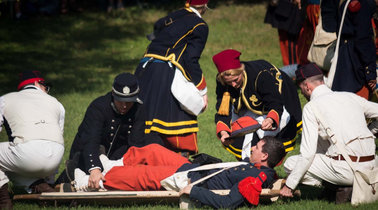 Rievocazione storica. La battaglia di Solferino nel suo 156° anniversario