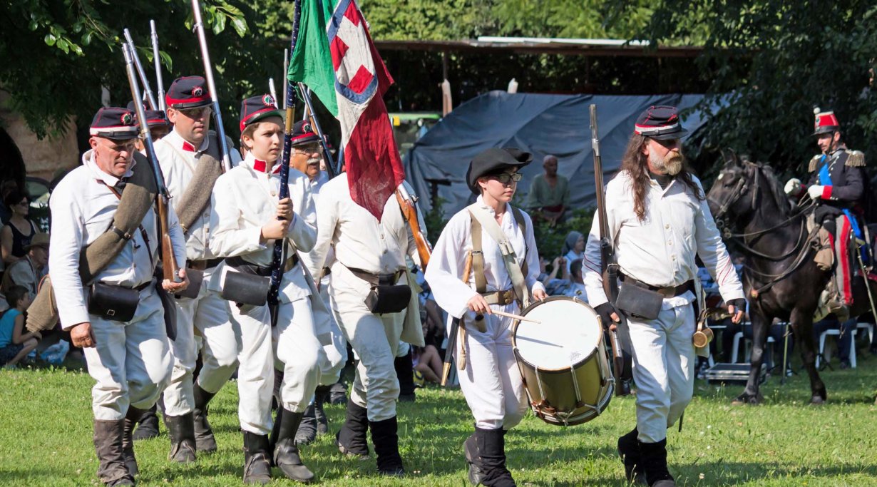 Rievocazione storica. La battaglia di Solferino nel suo 156° anniversario