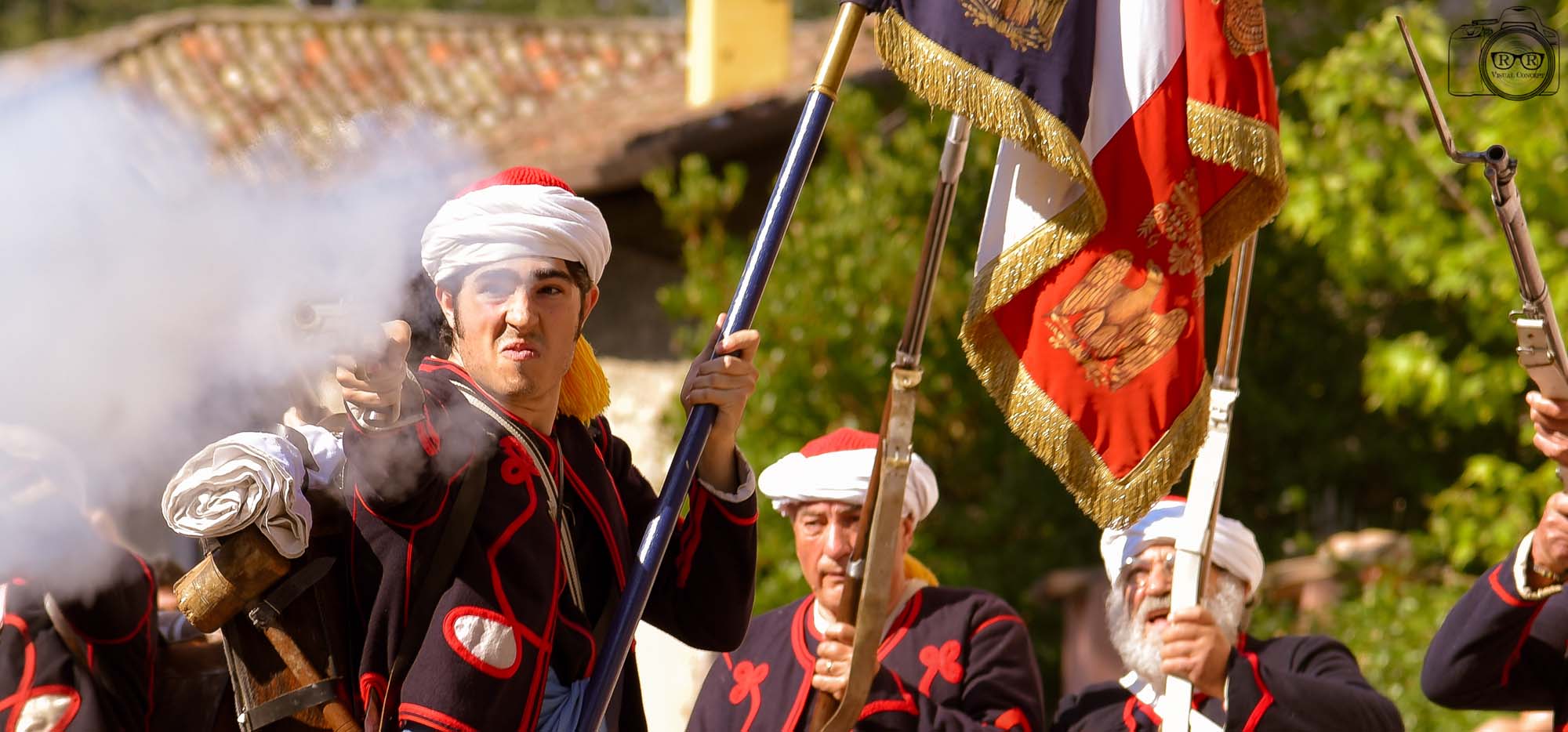 Foto: rievocazione storica della Battaglia di Solferino