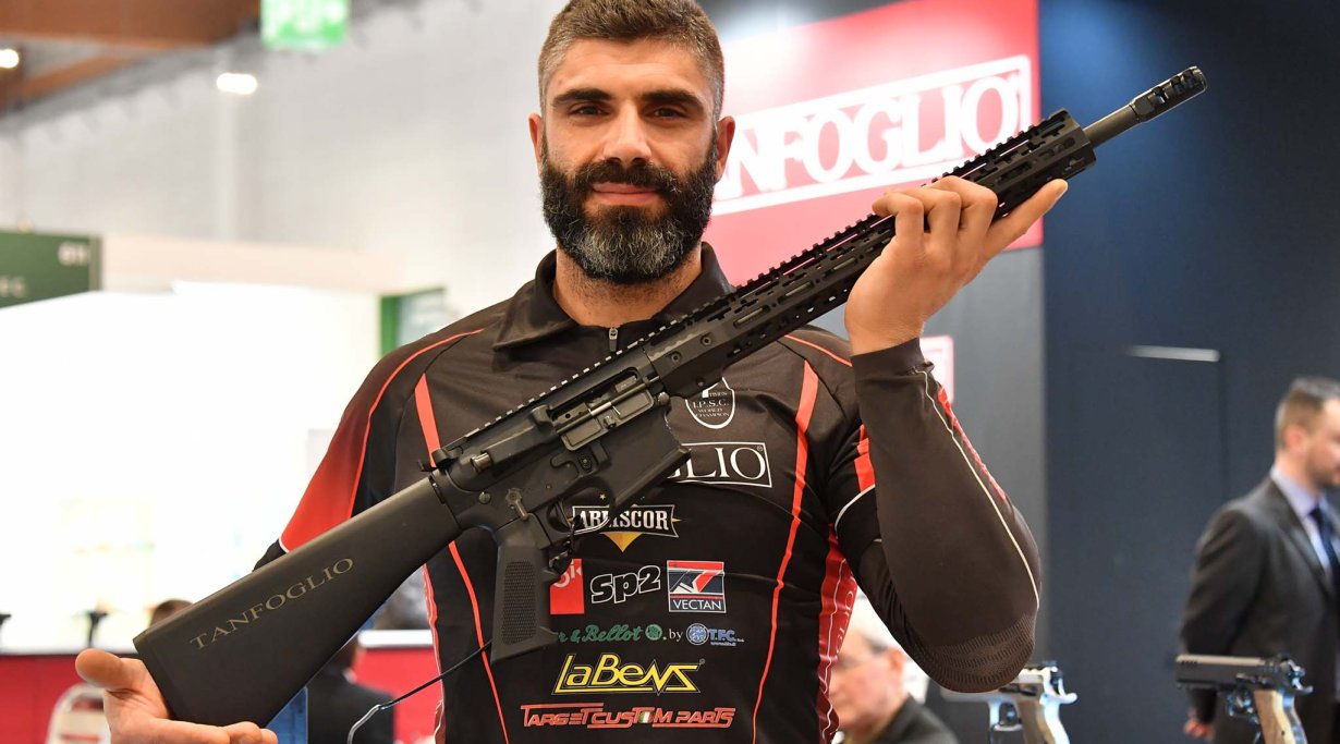 Tanfoglio Black rifle con astina full size