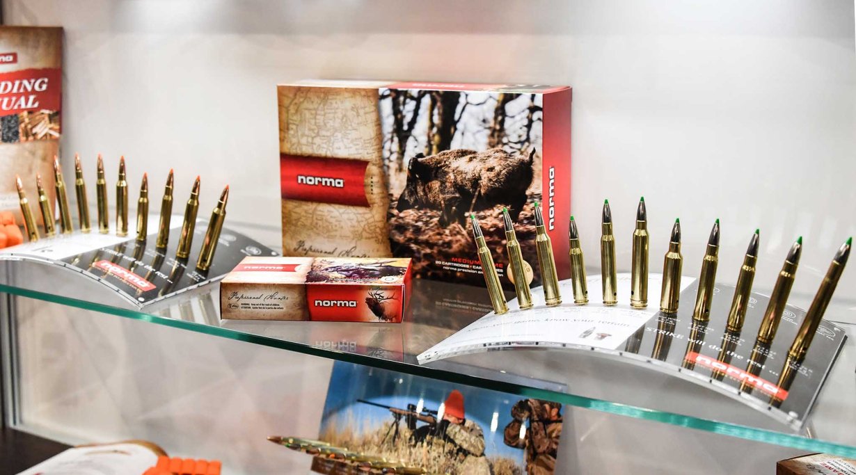 Cartucce Norma Ecostrike e Tipstrike in fiera