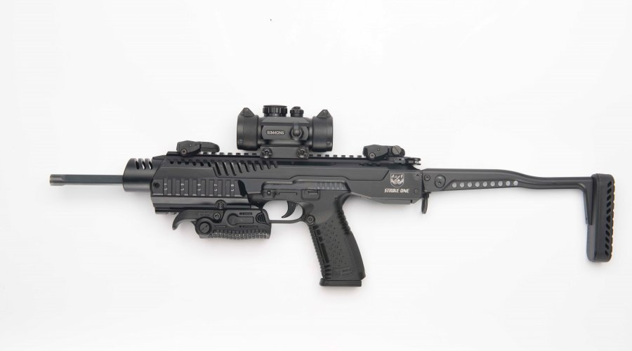 La Arsenal Firearms offre il sistema di conversione in carabina LRC-2 per la pistola semi-automatica AF-1 "Strike One"