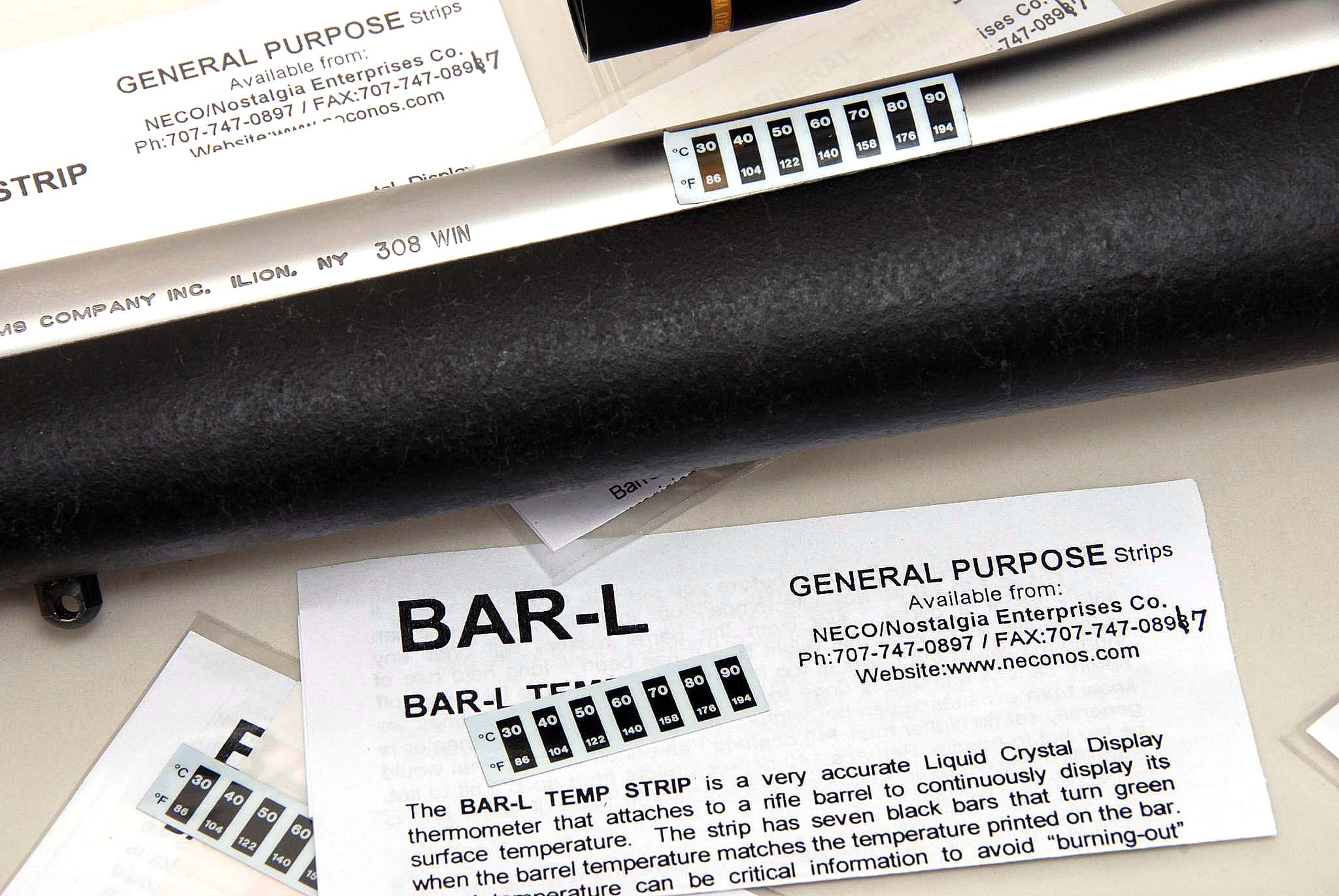 tecnica: Bar-L-Strips: un termometro per carabine