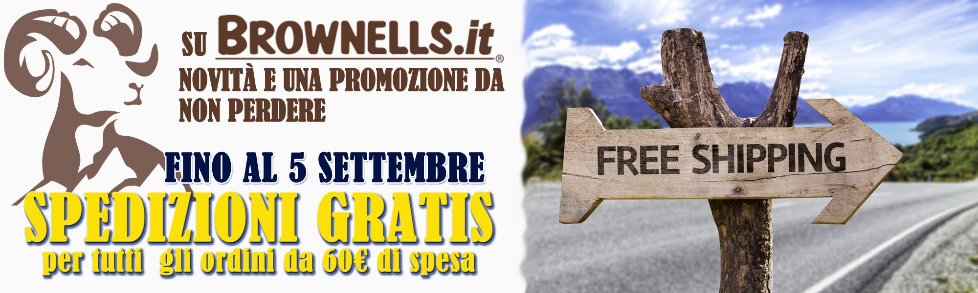 brownells: Con Brownells.it la tua passione viaggia gratis