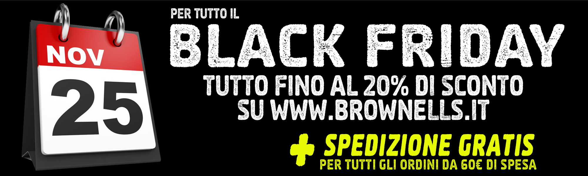 brownells: Il Black Friday è solo l’inizio! brownells: Il Black Friday è solo l’inizio!