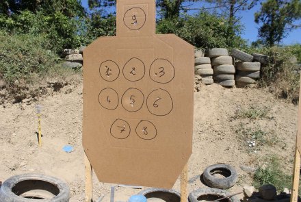 Cognitive Skills, una App tutta italiana per i tiratori Cartone al poligono di tiro