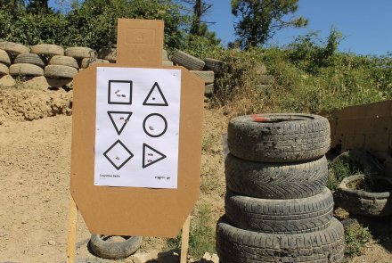 Cognitive Skills, una App tutta italiana per i tiratori Figure geometriche su cartone