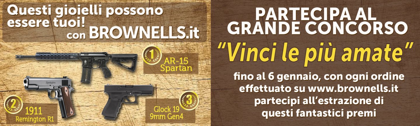 Concorso Brownells Locandina concorso