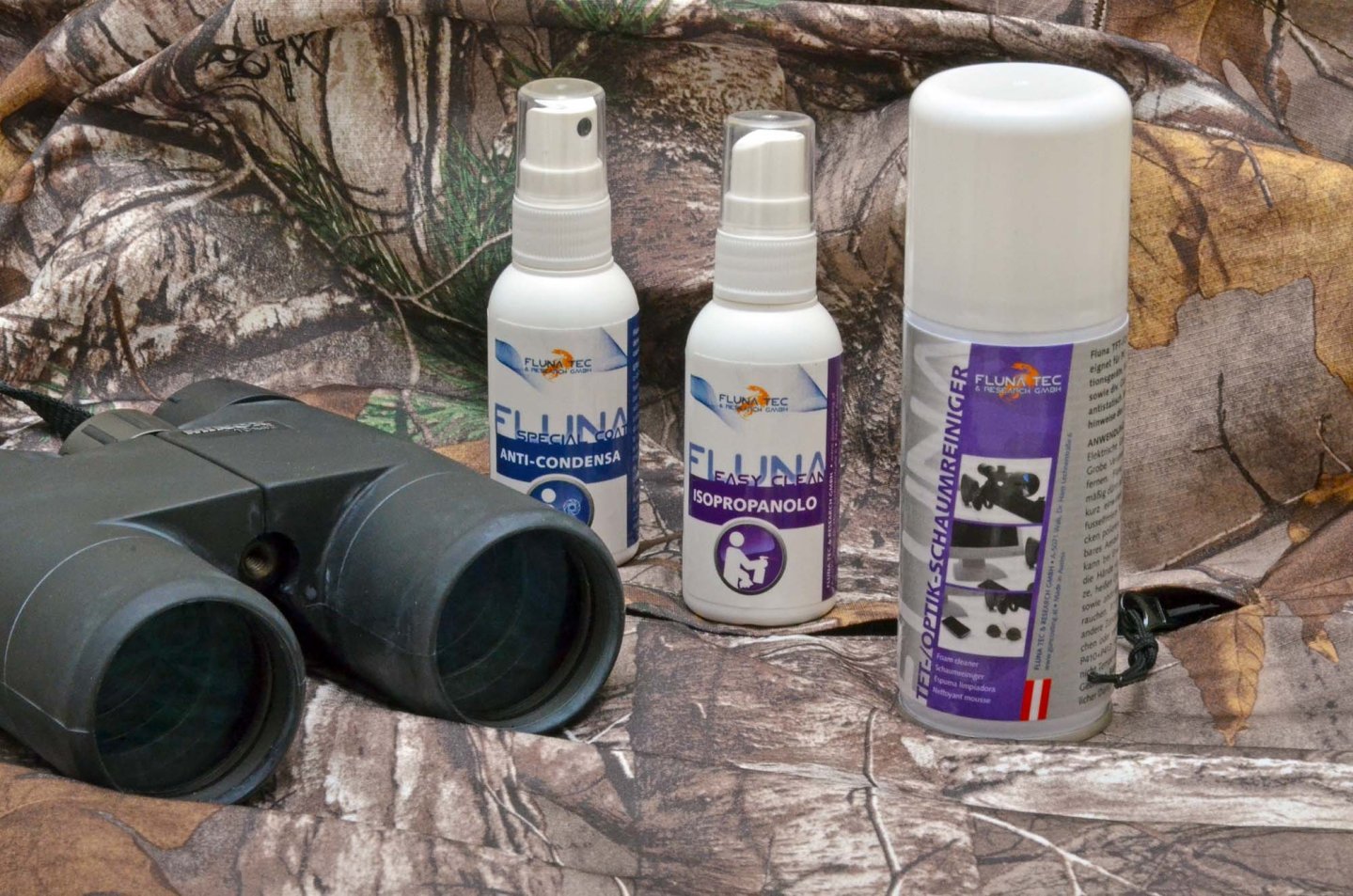 Kit di pulizia ottico anticondensa Fluna Tec 