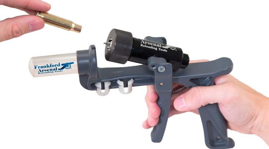 Il gruppo Battenfeld Technologies lancia il disinnescatore manuale Frankford Arsenal Platinum series hand deprimer