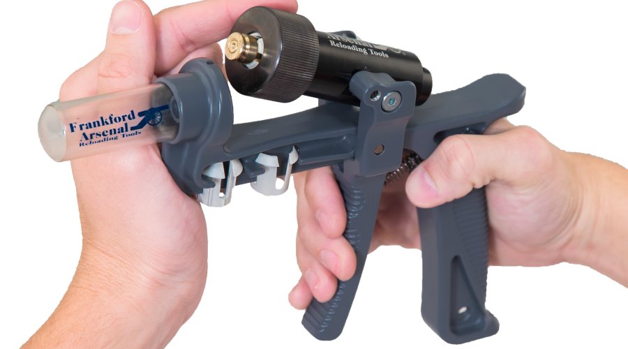 Il gruppo Battenfeld Technologies lancia il disinnescatore manuale Frankford Arsenal Platinum series hand deprimer