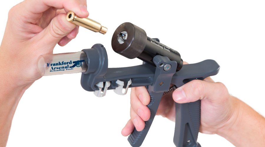 Il gruppo Battenfeld Technologies lancia il disinnescatore manuale Frankford Arsenal Platinum series hand deprimer