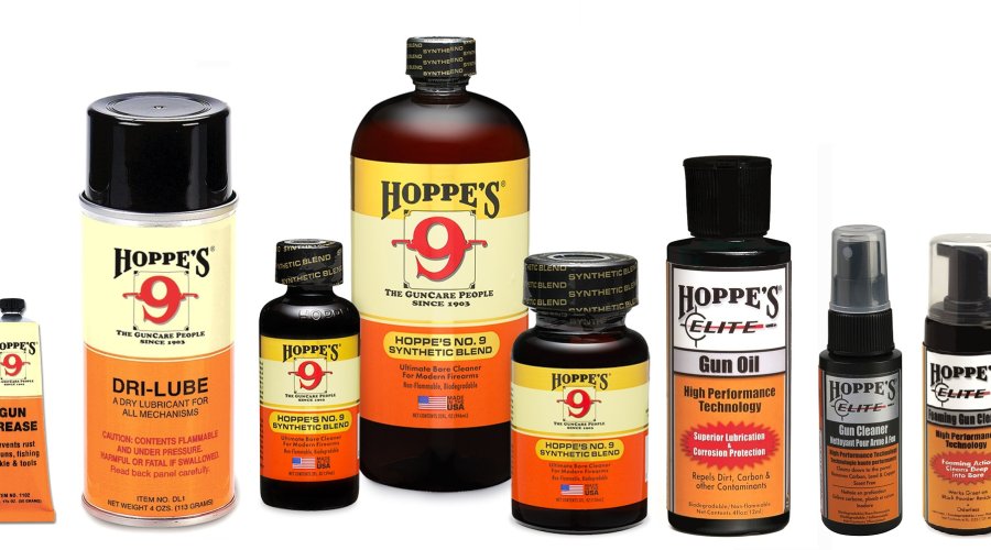 Prodotti Hoppe's per la cura e la pulizia delle armi