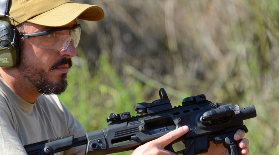 Kit di conversioni per pistola in carabina