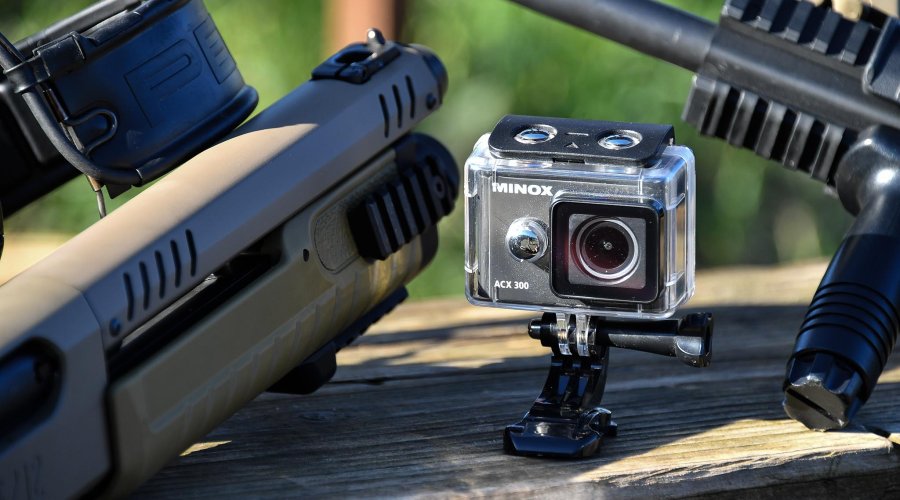Minox ACX 300 Action Camera tra le armi