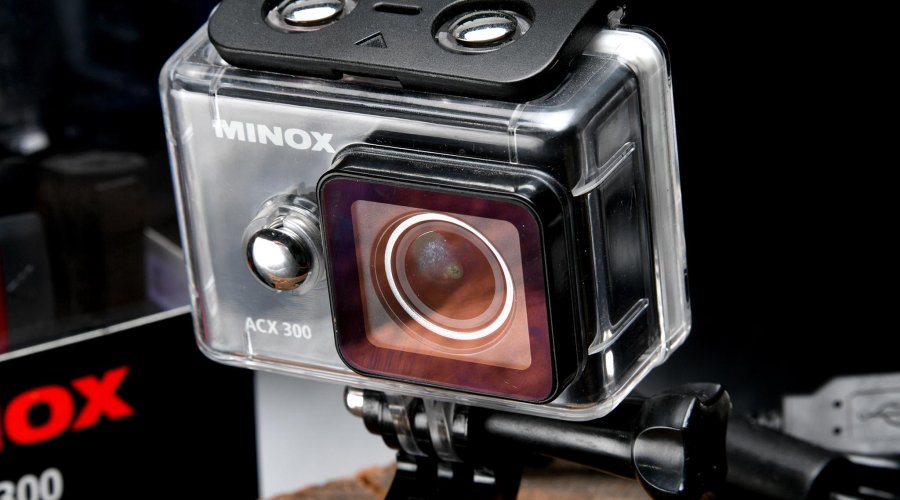 Esoscheletro della Minox ACX 300 Action Camera