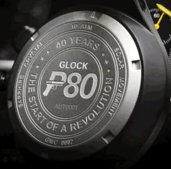 New GLOCK Watch Chrono: it's time to celebrate the 40th anniversary of the GLOCK pistol Numero di serie sul retro dell'orologio