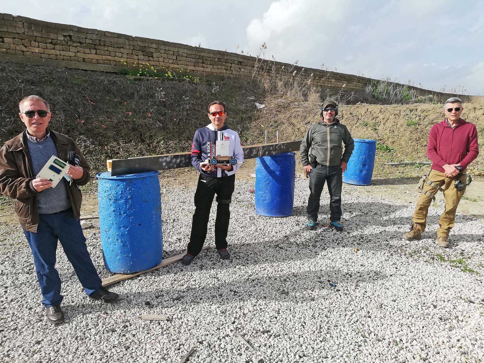 accessori: Tiro a segno robotizzato, un lavoro di squadra dalla Sicilia