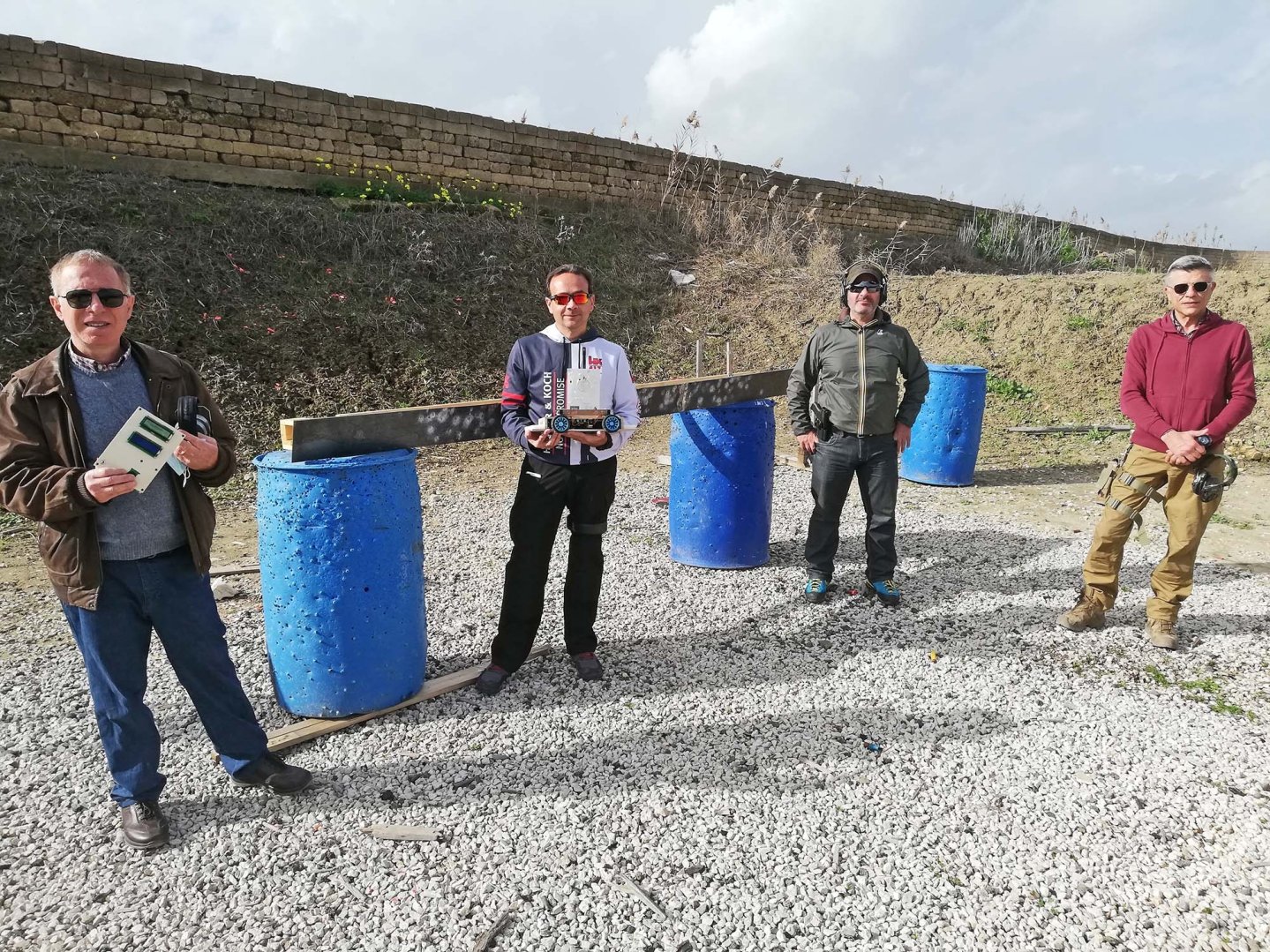 Tiro a segno robotizzato, un lavoro di squadra dalla Sicilia Artefici del bersaglio robotizzato