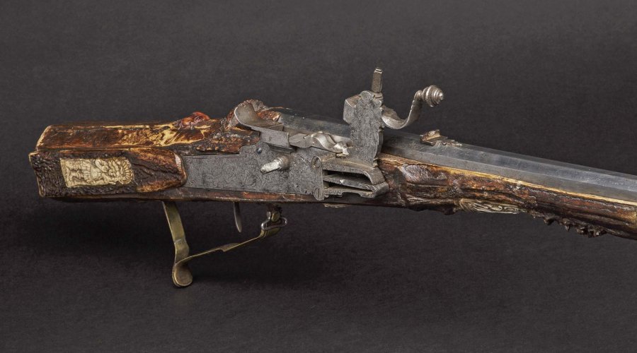 Asta Hermann Historica di dicembre Fucile con piastra a ruota