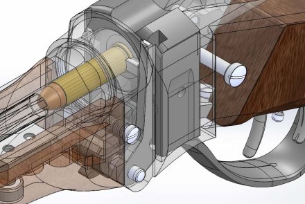 Pedersoli Sharps Disegno tecnico sistema modelli Centerfire