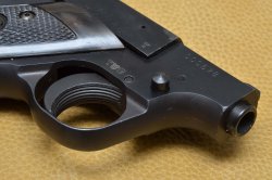 Sterling Arms Modello 287 PPL, il brutto anatroccolo in calibro 9 Corto Pulsante sicura della pistola Sterling Arms Modello 287 PPL