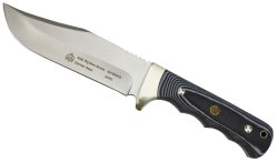 Puma: nuovi prodotti per il 2021. Dai coltelli Bowie ai rasoi in damasco Coltello Bis Bear Bowie SGGB vista completa