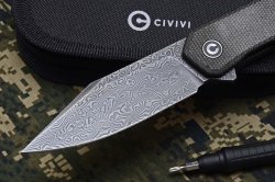Civivi Relic: il damasco alla portata di tutti Lama in damasco del coltello Civivi Relic