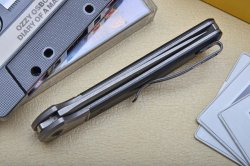 CIVIVI Trailblazer, semplicità e fascino d'altri tempi in un chiudibile con chiusura a frizione Rastrematura della lama del coltello CIVIVI Trailblazer